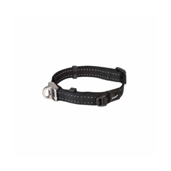 [RHBS25A] Rogz Utility Safety Halsband Güvenlikli Dokuma Kedi Boyun Tasması Siyah Large (2.5x42-66 Cm)