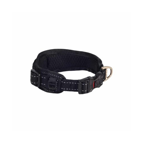 [RHBP19A] Rogz Utility Gevoerde Halsband Dolgulu Köpek Boyun Tasması Siyah Large (4x48-70 Cm)