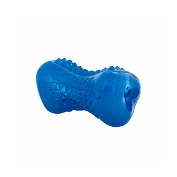 [RYU05B] Rogz Toyz Yumz Treat Diş Bakım ve Çiğneme Plastik Köpek Oyuncağı Mavi Small (15 Cm)