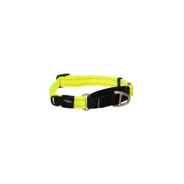[RHCW06H] Rogz Utility Control Web Halsband Güvenlikli Dokuma Köpek Boyun Tasması Sarı Large (2x37-56 Cm)