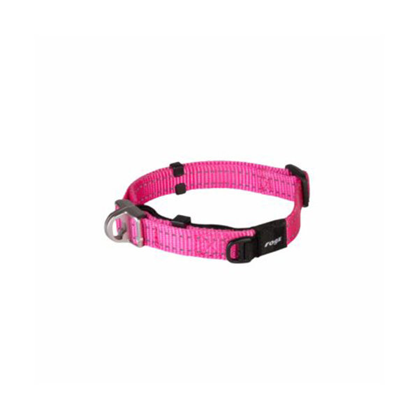 [RHBS25K] Rogz Utility Safety Halsband Güvenlikli Dokuma Kedi Boyun Tasması Pembe Large (2.5x42-66 Cm)