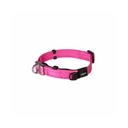 Rogz Utility Safety Halsband Güvenlikli Dokuma Kedi Boyun Tasması Pembe Large