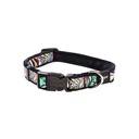 Rogz Fashion Halsband Karışık Desenli Köpek Boyun Tasması Siyah Medium