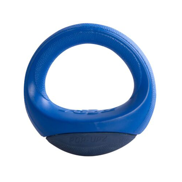 [RPU04B] Rogz Toyz Pop-Upz Suda Batmayan Halka Plastik Köpek Oyuncağı Mavi Medium/Large (14.5 Cm)