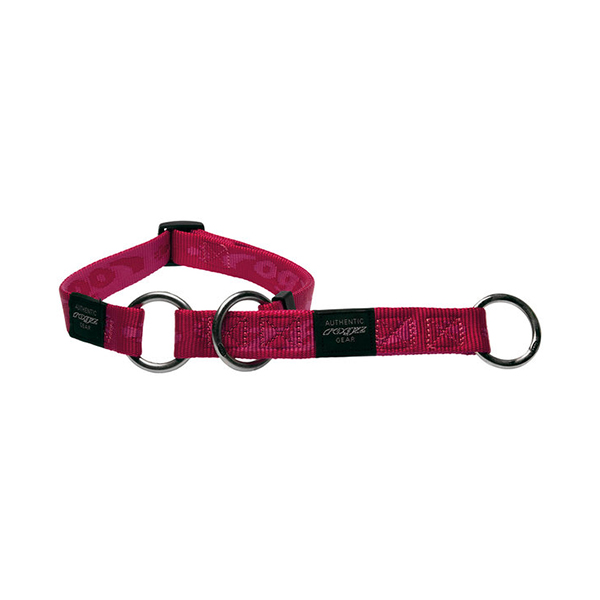 [RHBC25C] Rogz Alpinist Slipband Ayarlanabilir Dokuma Köpek Boyun Tasması Kırmızı Large (2x34-56 Cm)