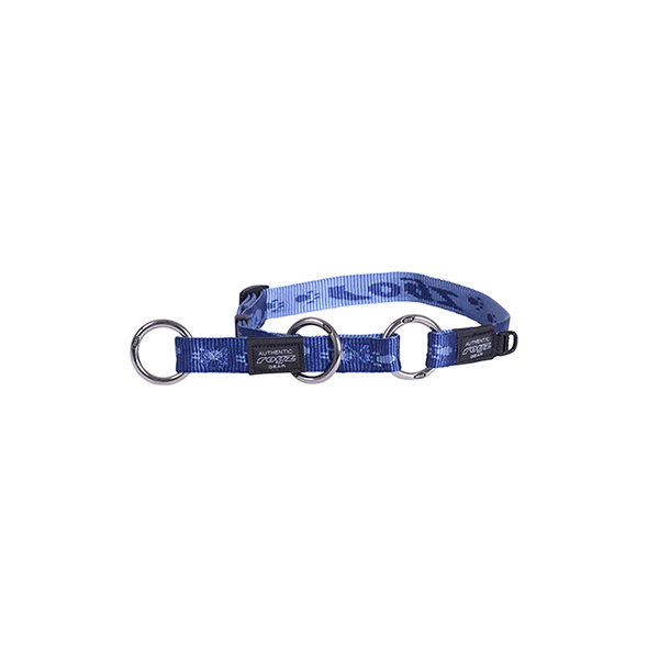 [RHBC25B] Rogz Alpinist Slipband Ayarlanabilir Dokuma Köpek Boyun Tasması Mavi Large (2x34-56 Cm)