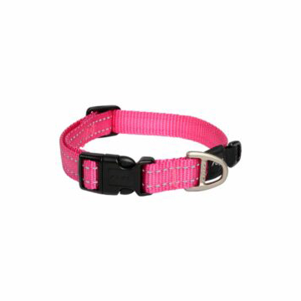 [RHB14K] Rogz Utility Halsband Dokuma Köpek Boyun Tasması Pembe Large (1.1x20-31 Cm)