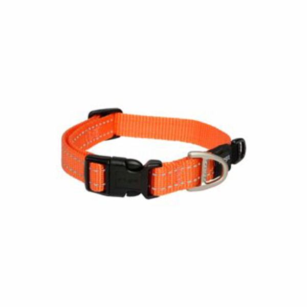[RHB14D] Rogz Utility Halsband Dokuma Köpek Boyun Tasması Turuncu Large (1.1x20-31 Cm)