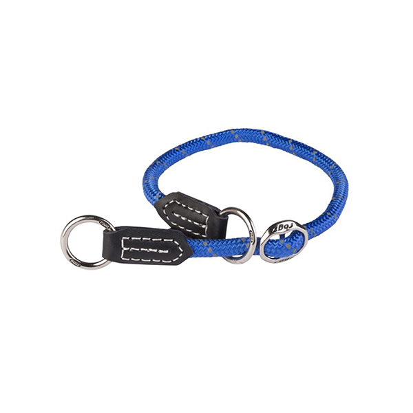 [RHBR1255B] Rogz Rope Slipband Halat Köpek Boyun Tasması Mavi Large