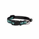 Rogz Fancy Dress Halsband Karışık Desenli Köpek Boyun Tasması Siyah/Yeşil Large