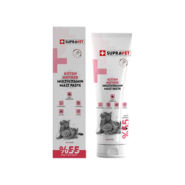 [SUP001] Supravet Kitten & Mother Multivitamin Malt Paste Kedi Macunu
