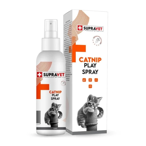 [SUP045] Supravet Catnip Spray Kedi Oyun Spreyi