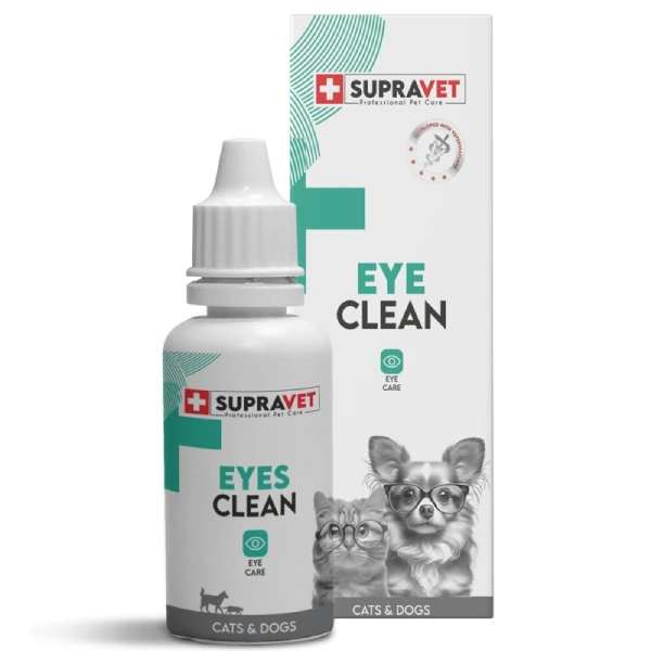 [SUP037] Supravet Eye Clean Kedi ve Köpek Göz Temizleme Solüsyonu
