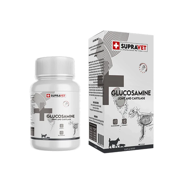 [SUP008] Supravet Glucosamine Köpek Eklem ve Kas Sağlığı C Vitamini Tablet