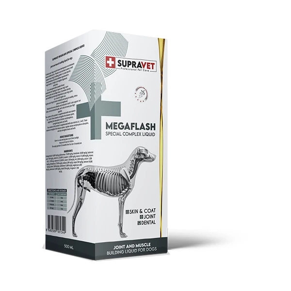 [SUP011] Supravet Mega Flash Xxl Köpek Eklem ve Kas Geliştirici Likit