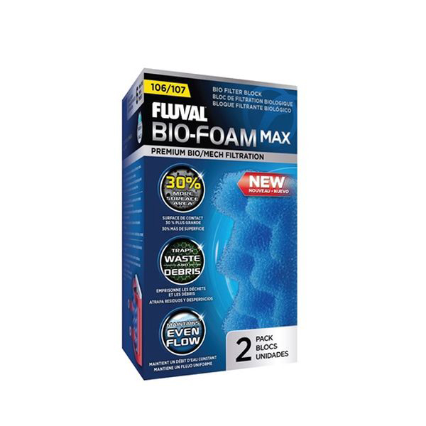 [701-A187] Fluval Bio Foam Max Akvaryum Filtre Malzemesi 106/107