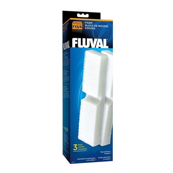 [701-A228] Fluval Akvaryum Filtre Süngeri (3 Adet, FX5/FX6)