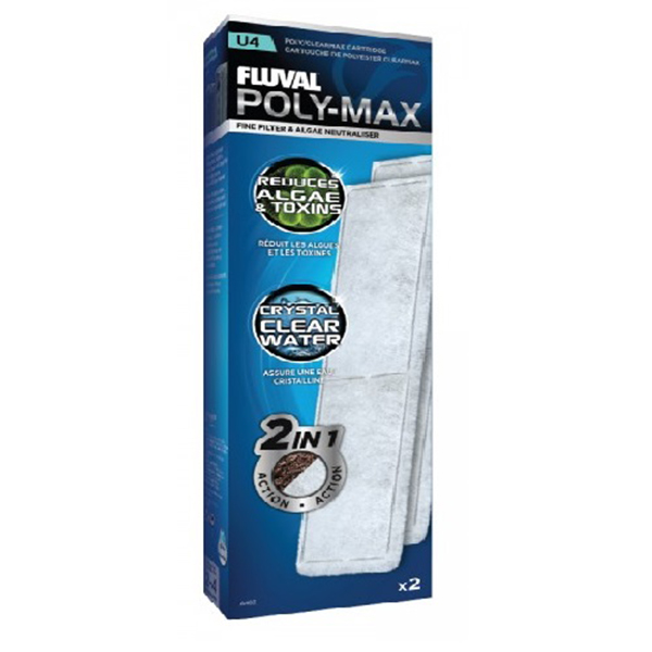 [701-A483] Fluval Poly-Max Filtre Clearmax Yüksek Performanslı Kartuş (U4)
