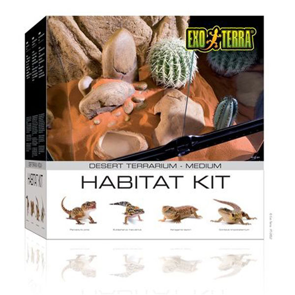 [702-PT2652] Exo Terra Çöl Teraryum Set Habitat Kit