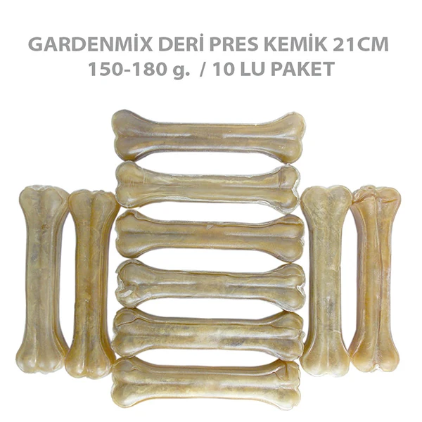 [541-YF8011B] Garden Mix Preslenmiş Köpek Çiğneme Kemiği