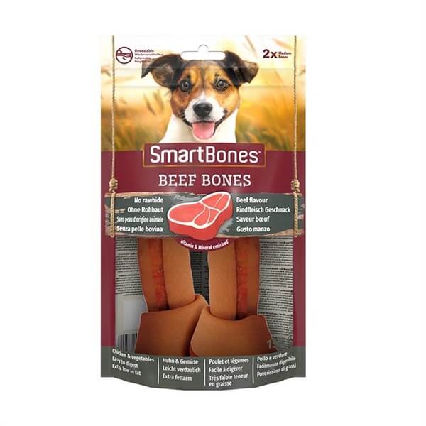 [406-661531] Smart Bones Sığır Etli Düğüm Kemik Köpek Ödül Maması
