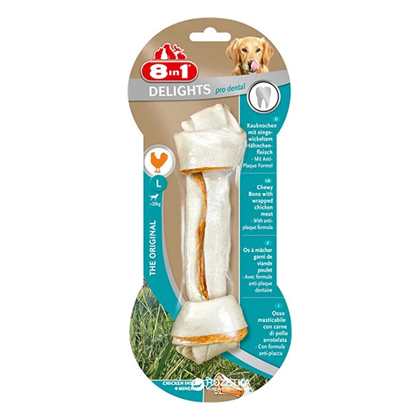 [406-660340] 8in1 Delights Bones Pro Dental Köpek Kemik Ödülü (1 Adet)