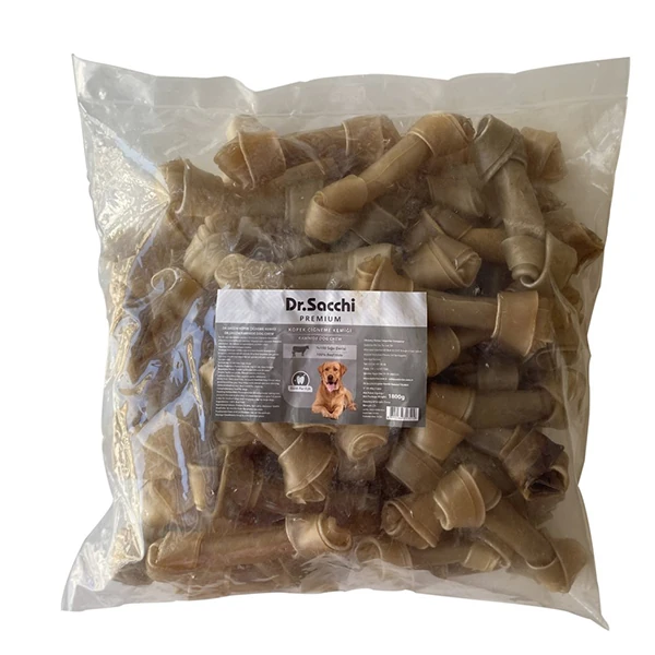 [8690286717512] Dr.Sacchi Köpek Düğüm Kemik Naturel (50 Adet)