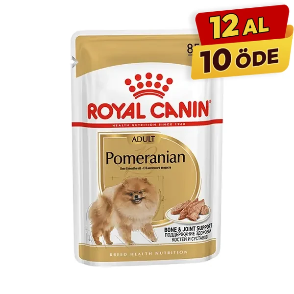 [125601020] Royal Canin Pomeranian Adult Pouch Konserve Köpek Maması (1 Adet)
