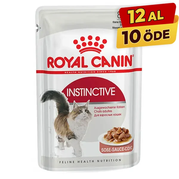 Royal Canin İnstinctive Gravy Pouch Konserve Kedi Maması