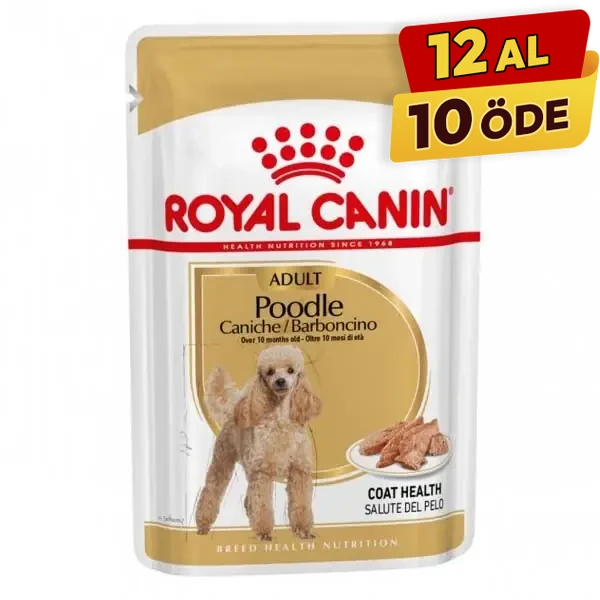[204301020] Royal Canin Poodle Adult Pouch Konserve Köpek Maması (1 Adet)