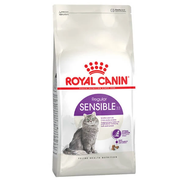 [252100400] Royal Canin Sensible 33 Hassas Yetişkin Kedi Maması (400 Gr)