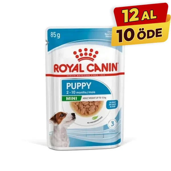 [109901020] Royal Canin Puppy Mini Gravy Pouch Yavru Köpek Maması (1 Adet)