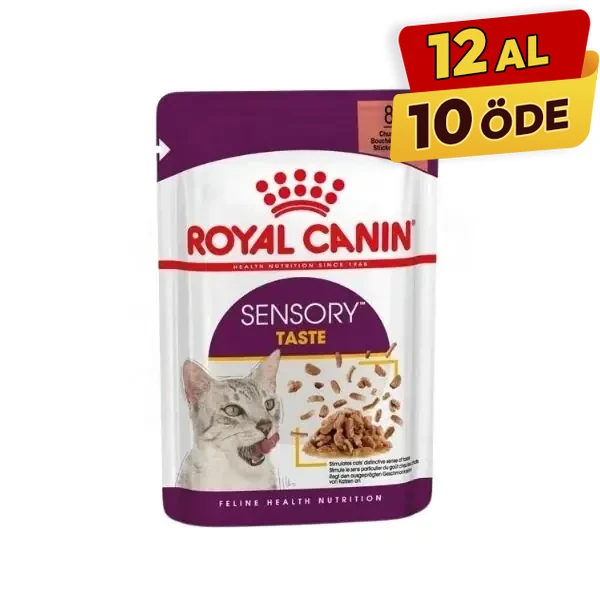 [151801020] Royal Canin Sensory Taste Pouch Yetişkin Konserve Kedi Maması (1 Adet)