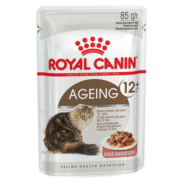 [408201020] Royal Canin Ageing +12 Gravy Pouch Yaşlı Konserve Kedi Maması (1 Adet)