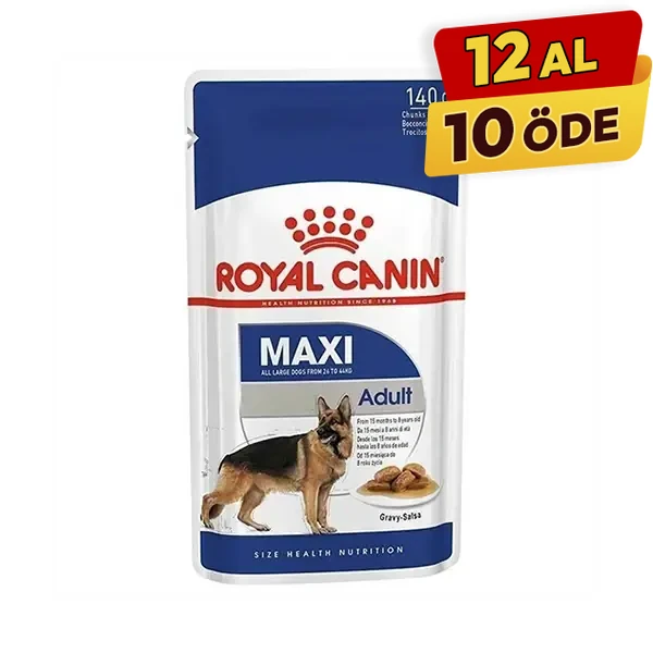 [109401400] Royal Canin Maxi Adult Gravy Yetişkin Konserve Köpek Maması (1 Adet)