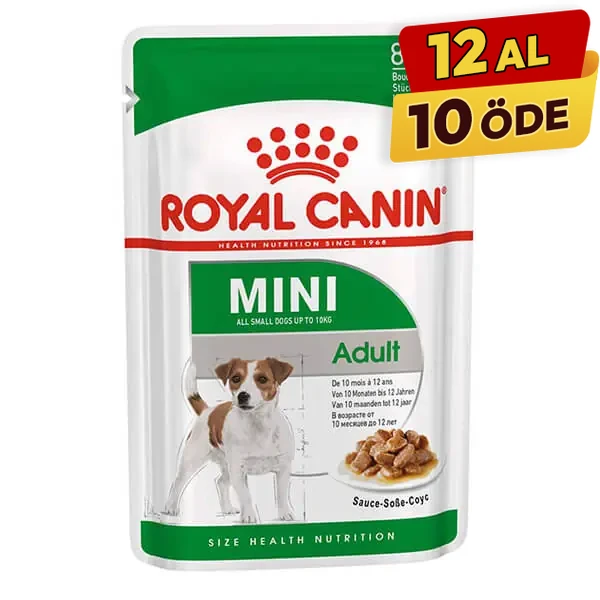 Royal Canin Adult Mini Gravy Pouch Köpek Konserve Maması