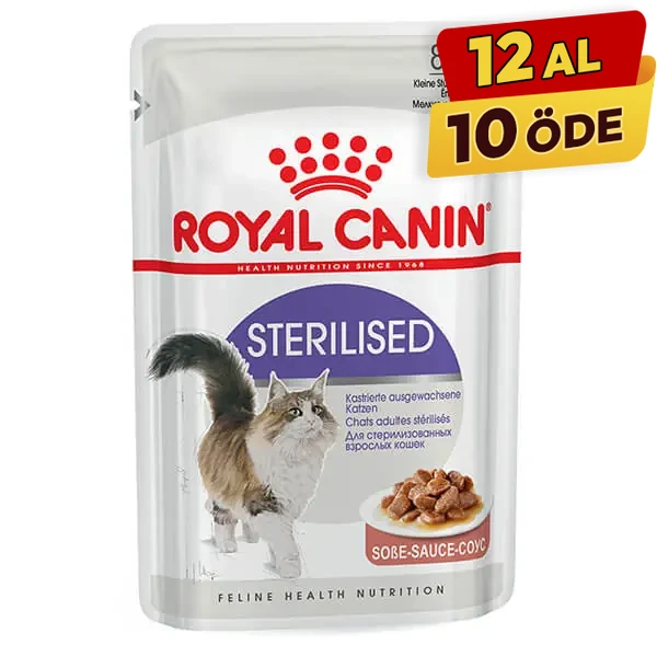 [409501020] Royal Canin Sterilised Gravy Pouch Kısırlaştırılmış Kedi Maması (1 Adet)