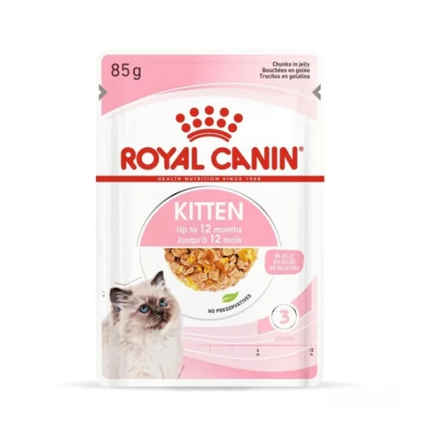 [415001020] Royal Canin Kitten Jelly Pouch Yavru Konserve Kedi Maması (1 Adet)