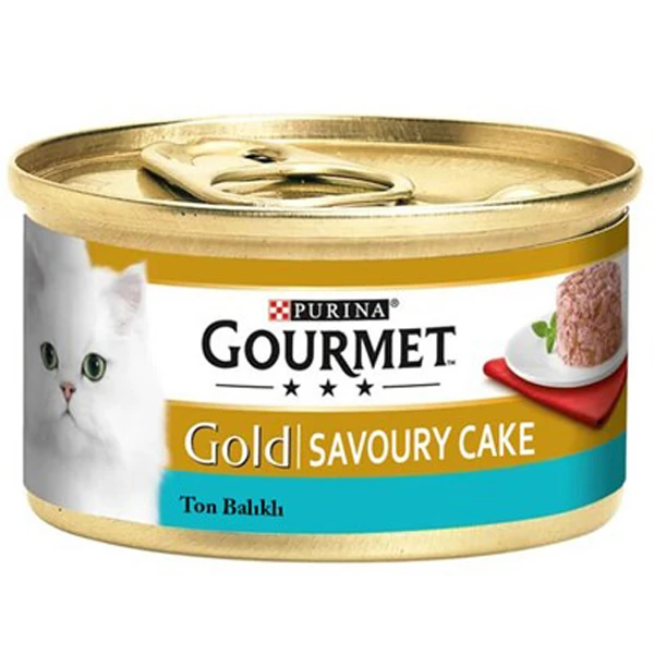 [12296239] Gourmet Gold Savoury Cake Ton Balıklı Konserve Kedi Maması (1 Adet)