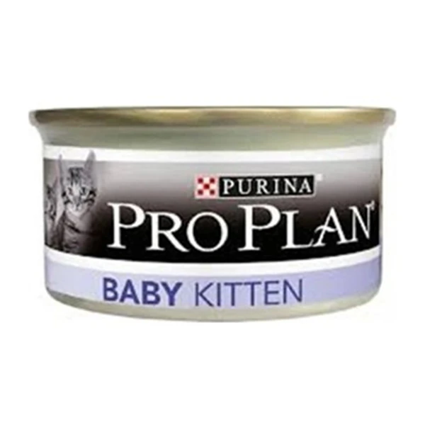 [12459030] Pro Plan Baby Kitten Tavuk Etli Yavru Konserve Kedi Maması (1 Adet)