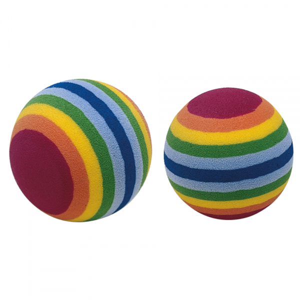 [8010690028842] Ferplast Pa 5404 Rainbow Ball Top Kedi Oyuncağı