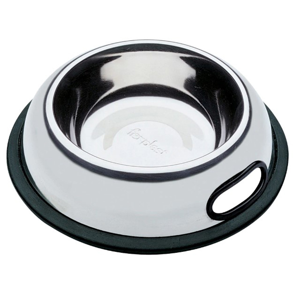 [8010690014043] Ferplast Nova 72 Kedi ve Köpek Çelik Mama Kabı (29.3x6.6 Cm, 1.5 Lt)