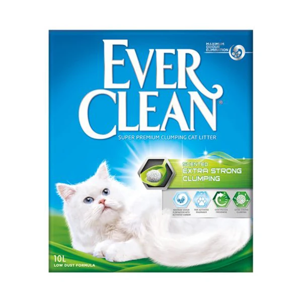 [5060255492161] Ever Clean Extra Strong Kokulu Topaklanan Kedi Kumu (10 Lt, 1 Adet)