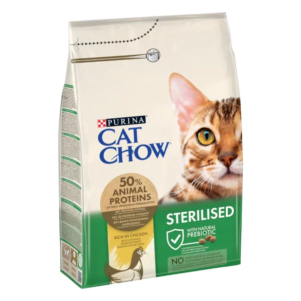 [12251685] Purina Cat Chow Kısırlaştırılmış Tavuklu Yetişkin Kedi Maması (3 Kg)