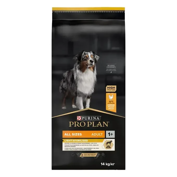 [12375525] Pro Plan Light Sterilised Köpek Maması