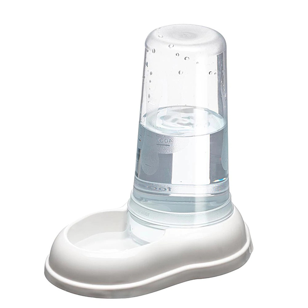 [8010690092898] Ferplast Azimut 5500 Saklamalı Kedi ve Köpek Mama ve Su Kabı 5.5 Lt (Beyaz, 1.5 Lt)