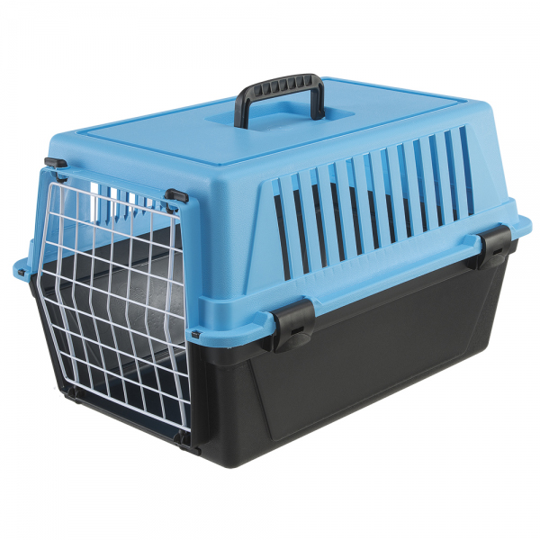 [8010690139432] Ferplast Atlas 10 Kedi ve Köpek Taşıma Çantası (Mavi/Siyah)