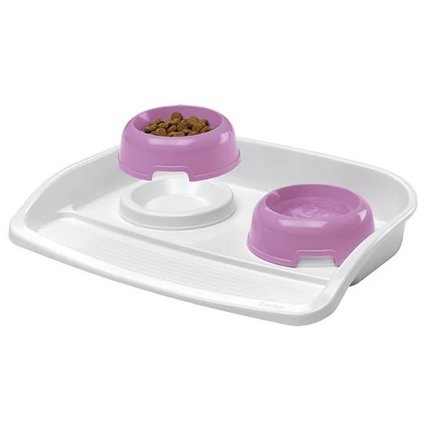 [8010690054230] Ferplast Lindo Maxi Plastik Köpek Mama ve Su Kabı