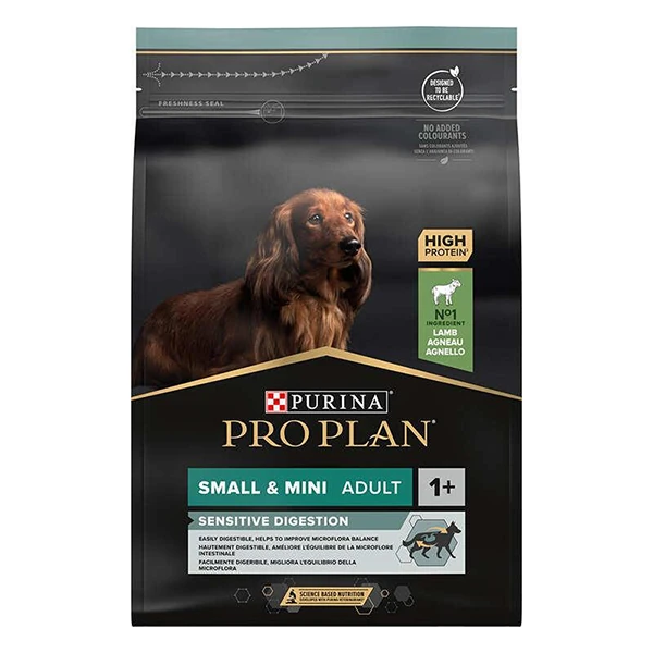 [12280822] Pro Plan Sensitive Digestion Adult Small Kuzu Etli Küçük Irk Yetişkin Köpek Maması (3 Kg)