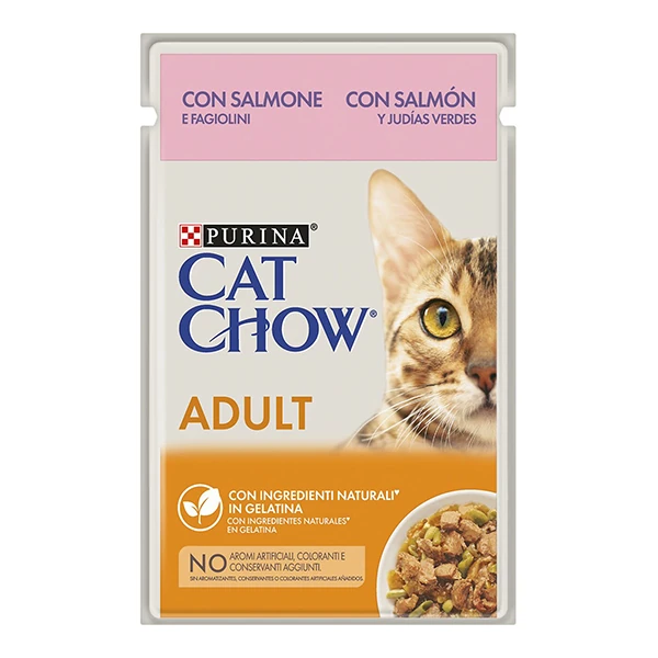 [12449450] Purina Cat Chow Somonlu Yetişkin Konserve Kedi Maması (1 Adet)